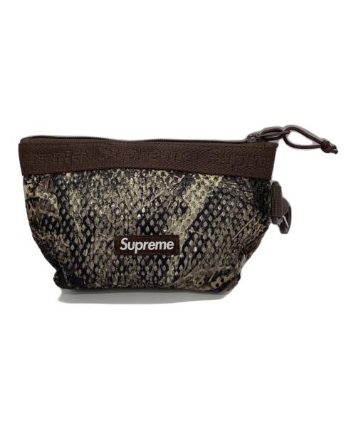 SUPREME（シュプリーム）Supreme (シュプリーム) Mesh Mini Pouch / True Timber Kanati Camo カーキの古着・服飾アイテム
