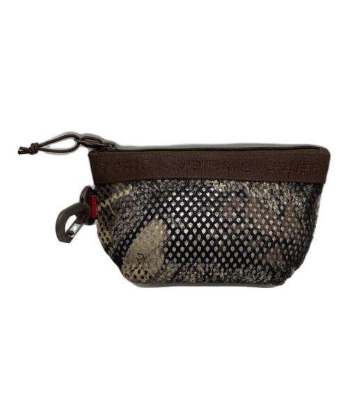 SUPREME（シュプリーム）Supreme (シュプリーム) Mesh Mini Pouch / True Timber Kanati Camo カーキの古着・服飾アイテム