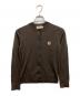 MAISON KITSUNE（メゾンキツネ）の古着「FOX HEAD PATCH CARDIGAN」｜ブラウン