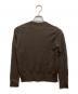 MAISON KITSUNE (メゾンキツネ) FOX HEAD PATCH CARDIGAN ブラウン サイズ:XS：8000円