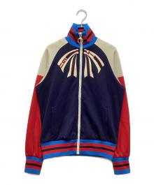 GUCCI（グッチ）の古着「GUCCIFY YOURSELF / トラックジャケット」｜ネイビー