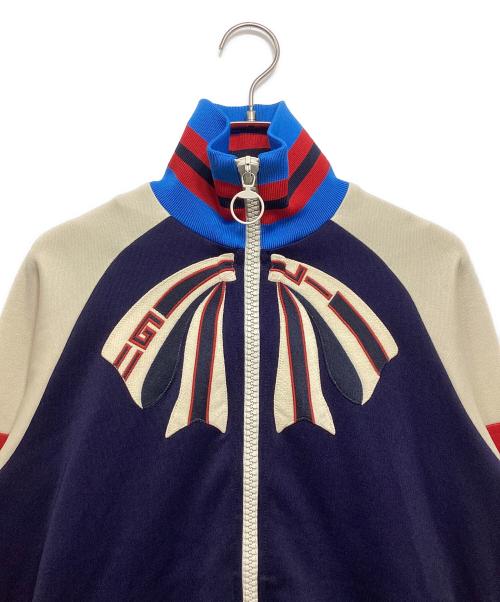 GUCCI（グッチ）GUCCI (グッチ) GUCCIFY YOURSELF / トラックジャケット ネイビー サイズ:Sの古着・服飾アイテム