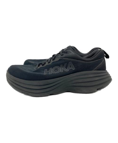 HOKAONEONE（ホカオネオネ）HOKAONEONE (ホカオネオネ) BONDI 8 WIDE ブラック サイズ:27.5の古着・服飾アイテム