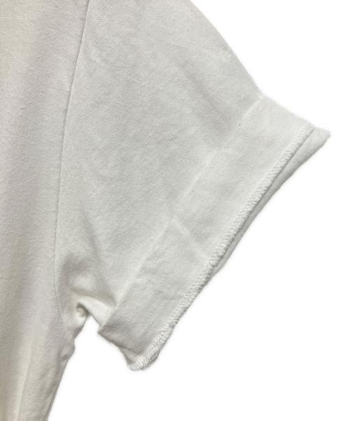 PLAY COMME des GARCONS（プレイコムデギャルソン）PLAY COMME des GARCONS (プレイコムデギャルソン) ハートワッペンTシャツ ホワイト サイズ:Mの古着・服飾アイテム