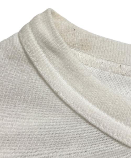PLAY COMME des GARCONS（プレイコムデギャルソン）PLAY COMME des GARCONS (プレイコムデギャルソン) ハートワッペンTシャツ ホワイト サイズ:XLの古着・服飾アイテム