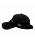 New Era (ニューエラ) YOHJI YAMAMOTO (ヨウジヤマモト) コラボキャップ ブラック：7000円