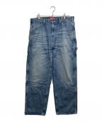 SUPREMEシュプリーム）の古着「Worn Double Knee Denim Painter Jean」｜ウォッシュドインディゴ
