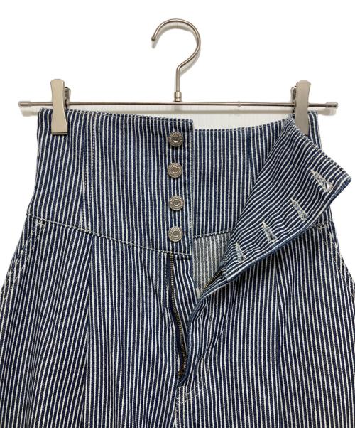moussy（マウジー）moussy (マウジー) CORSET DESIGN バギー デニム インディゴの古着・服飾アイテム