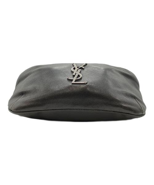 Saint Laurent Paris（サンローランパリ）Saint Laurent Paris (サンローランパリ) カサンドラ レザーボディバッグ ブラックの古着・服飾アイテム
