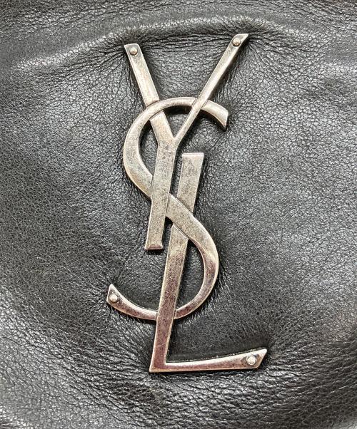 Saint Laurent Paris（サンローランパリ）Saint Laurent Paris (サンローランパリ) カサンドラ レザーボディバッグ ブラックの古着・服飾アイテム