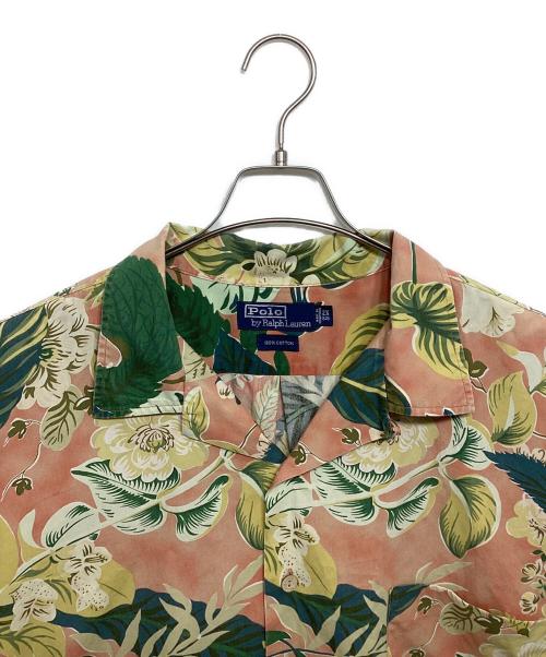 POLO RALPH LAUREN（ポロ・ラルフローレン）POLO RALPH LAUREN (ポロ・ラルフローレン) アロハシャツ ピンク サイズ:2X BIGの古着・服飾アイテム