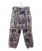 SUPREME×GOODENOUGHシュプリーム×）の古着「Patchwork Full Zip Track Pant 