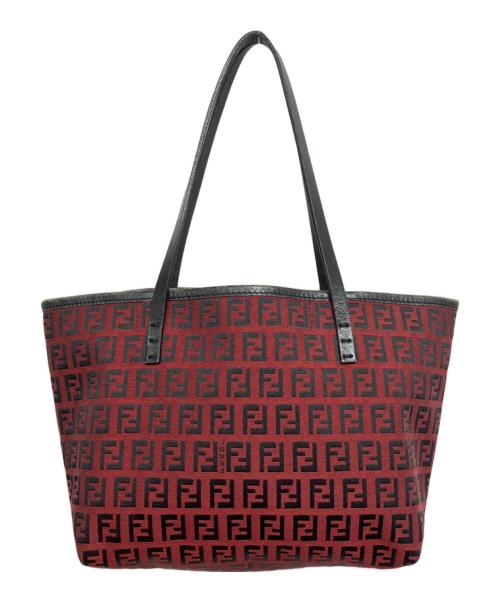 FENDI（フェンディ）FENDI (フェンディ) ミニトートバッグ レッドの古着・服飾アイテム