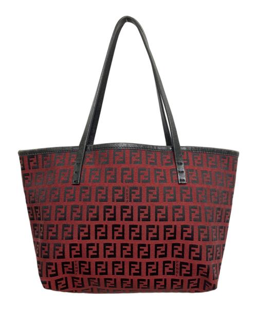FENDI（フェンディ）FENDI (フェンディ) ミニトートバッグ レッドの古着・服飾アイテム