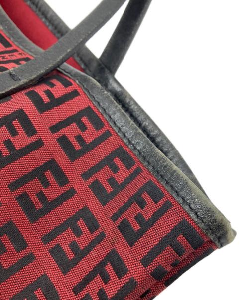 FENDI（フェンディ）FENDI (フェンディ) ミニトートバッグ レッドの古着・服飾アイテム