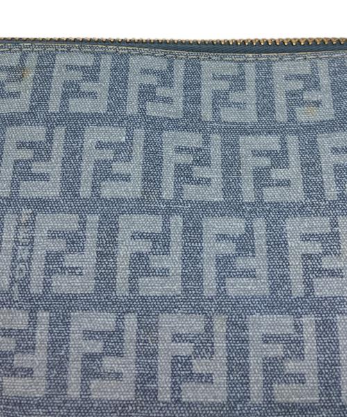 FENDI（フェンディ）FENDI (フェンディ) クロスボディショルダーバッグ ブルーの古着・服飾アイテム