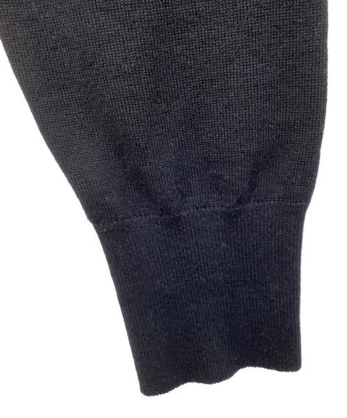 Vivienne Westwood man（ヴィヴィアン ウェストウッド マン）Vivienne Westwood man (ヴィヴィアン ウェストウッド マン) オーブ刺繍コットンリネンカーディガン ブラック サイズ:44の古着・服飾アイテム