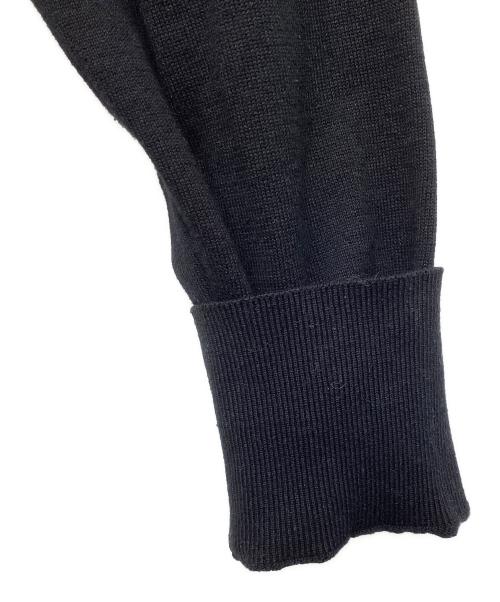 Vivienne Westwood man（ヴィヴィアン ウェストウッド マン）Vivienne Westwood man (ヴィヴィアン ウェストウッド マン) オーブ刺繍コットンリネンカーディガン ブラック サイズ:44の古着・服飾アイテム