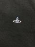 中古・古着 Vivienne Westwood man (ヴィヴィアン ウェストウッド マン) オーブ刺繍コットンリネンカーディガン ブラック サイズ:44：13000円