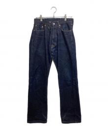 DENIME（ドゥニーム）の古着「セルビッジデニムパンツ」｜インディゴ