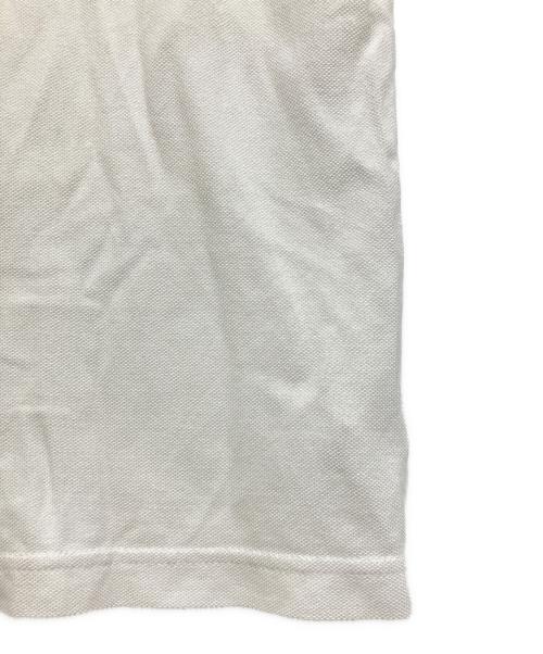 MONCLER（モンクレール）MONCLER (モンクレール) ポロシャツ ホワイト サイズ:XSの古着・服飾アイテム