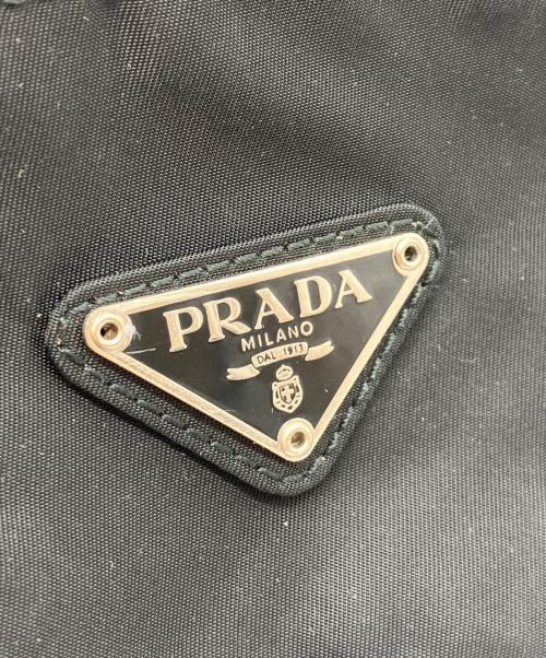 PRADA（プラダ）PRADA (プラダ) ナイロンウエストバッグ ブラックの古着・服飾アイテム
