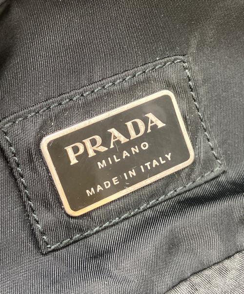 PRADA（プラダ）PRADA (プラダ) ナイロンウエストバッグ ブラックの古着・服飾アイテム