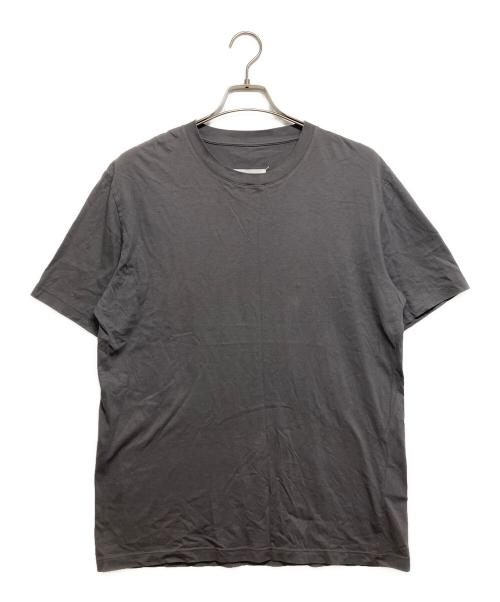 Maison Margiela（メゾンマルジェラ）Maison Margiela (メゾンマルジェラ) コットンクルーネックTシャツ グレー サイズ:Mの古着・服飾アイテム