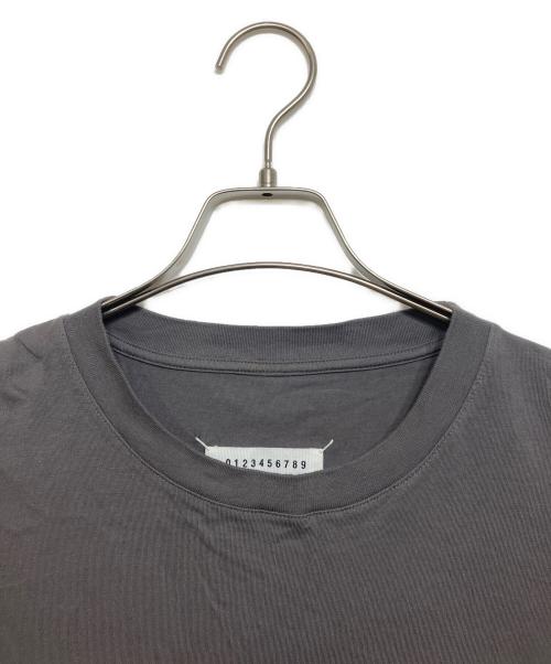 Maison Margiela（メゾンマルジェラ）Maison Margiela (メゾンマルジェラ) コットンクルーネックTシャツ グレー サイズ:Mの古着・服飾アイテム