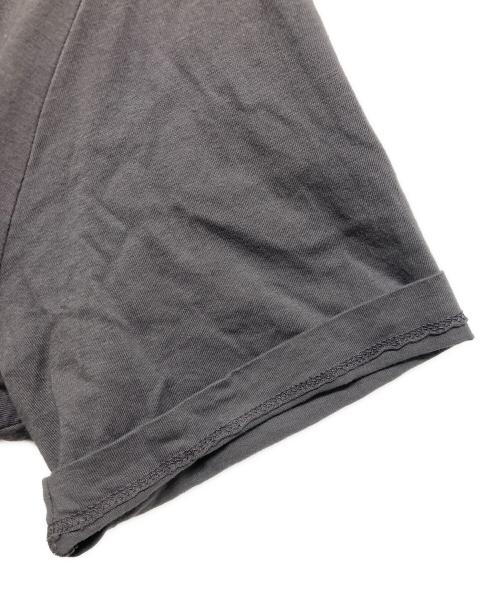 Maison Margiela（メゾンマルジェラ）Maison Margiela (メゾンマルジェラ) コットンクルーネックTシャツ グレー サイズ:Mの古着・服飾アイテム