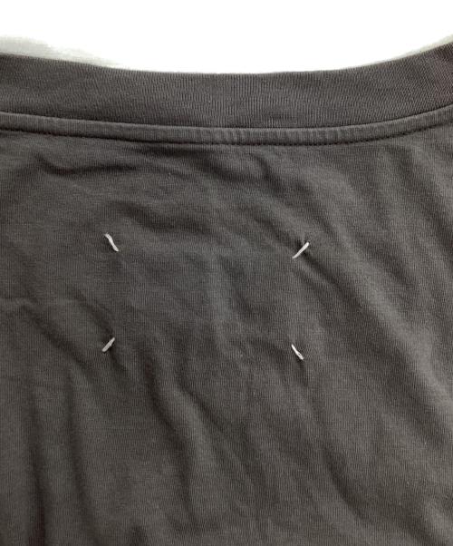 Maison Margiela（メゾンマルジェラ）Maison Margiela (メゾンマルジェラ) コットンクルーネックTシャツ グレー サイズ:Mの古着・服飾アイテム