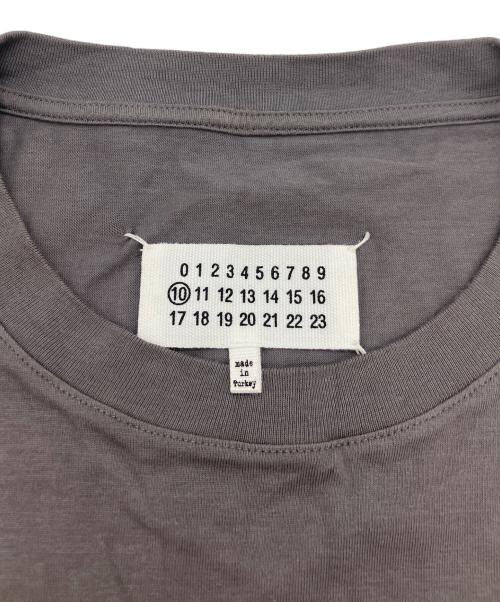 Maison Margiela（メゾンマルジェラ）Maison Margiela (メゾンマルジェラ) コットンクルーネックTシャツ グレー サイズ:Mの古着・服飾アイテム