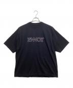 The Ennoy Professionalザ エンノイ プロフェッショナル）の古着「Electric Logo EMB T-Shirt」｜ブラック