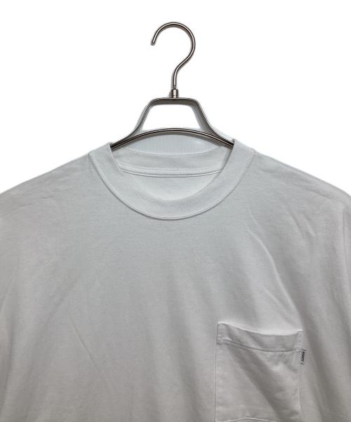 The Ennoy Professional（ザ エンノイ プロフェッショナル）The Ennoy Professional (ザ エンノイ プロフェッショナル) ポケットTシャツ ホワイト サイズ:XLの古着・服飾アイテム