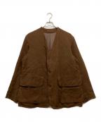 COMOLIコモリ）の古着「HANP DUCK HUNTING JACKET」｜ブラウン