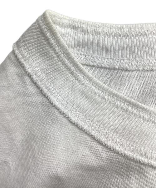 sacai（サカイ）sacai (サカイ) KAWS (カウズ) Flock Print Long Sleeve T-Shirt ホワイト サイズ:3の古着・服飾アイテム