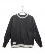 WTAPSダブルタップス）の古着「SNEAK PEAK TEE / COTTON」｜グレー