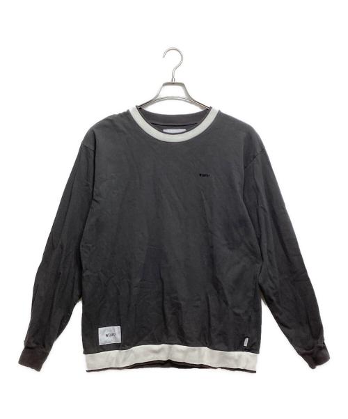 WTAPS（ダブルタップス）WTAPS (ダブルタップス) SNEAK PEAK TEE / COTTON グレー サイズ:X01の古着・服飾アイテム