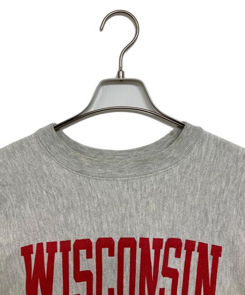 Champion REVERSE WEAVE（チャンピオン リバース ウィーブ）Champion REVERSE WEAVE (チャンピオン リバース ウィーブ) 90's カレッジロゴスウェット グレー サイズ:XLの古着・服飾アイテム