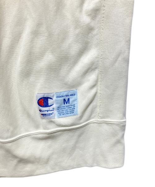 Champion（チャンピオン）Champion (チャンピオン) UNDERCOVER (アンダーカバー) CHAOS スウェット ホワイト サイズ:Mの古着・服飾アイテム