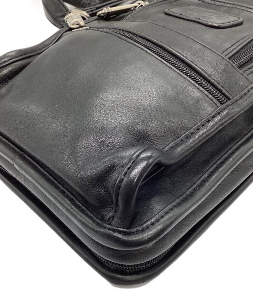 TUMI（トゥミ）TUMI (トゥミ) ALPHA 3 ポケット・バッグ・スモール レザー ブラックの古着・服飾アイテム