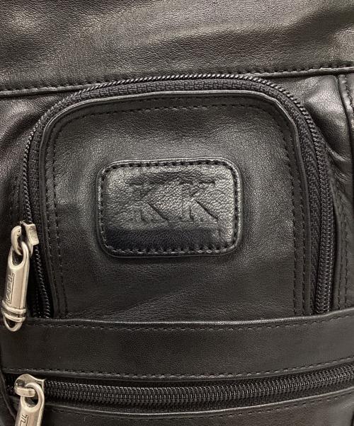 TUMI（トゥミ）TUMI (トゥミ) ALPHA 3 ポケット・バッグ・スモール レザー ブラックの古着・服飾アイテム