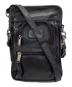 TUMI（トゥミ）の古着「ALPHA 3 ポケット・バッグ・スモール レザー」｜ブラック