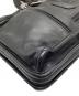 中古・古着 TUMI (トゥミ) ALPHA 3 ポケット・バッグ・スモール レザー ブラック：8000円