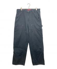 SUPREME（シュプリーム）の古着「Double Knee Painter Pant "Black"」｜ブラック