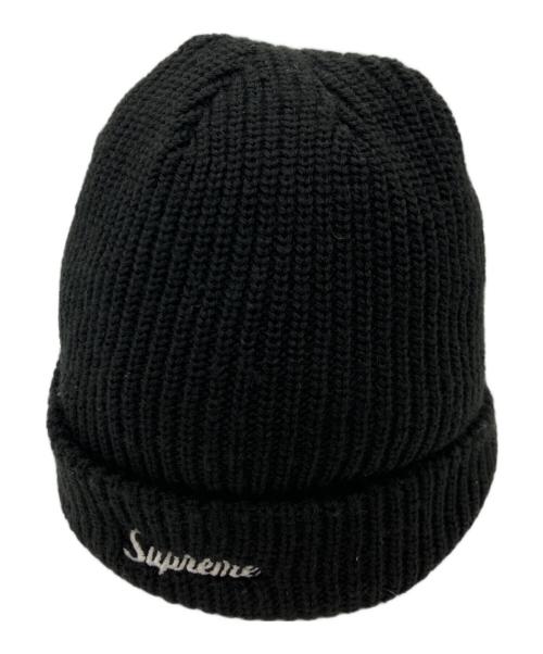 SUPREME（シュプリーム）Supreme (シュプリーム) Loose Gauge Beanie ブラックの古着・服飾アイテム