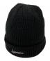Supreme（シュプリーム）の古着「Loose Gauge Beanie」｜ブラック