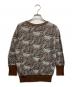 Vivienne Westwood RED LABEL (ヴィヴィアンウエストウッドレッドレーベル) ORB REPEATニット グレー×ブラウン サイズ:00：10000円