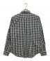 BLACK COMME des GARCONS (ブラックコムデギャルソン) パッチワークチェックシャツ ブラック サイズ:M：8000円