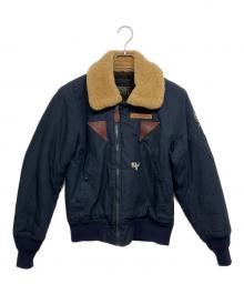 WEIRDO（ウィアード）の古着「B-15A TYPE FLIGHT JACKET」｜ネイビー